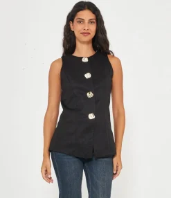 Zuiki Gilet quattro bottoni Hot