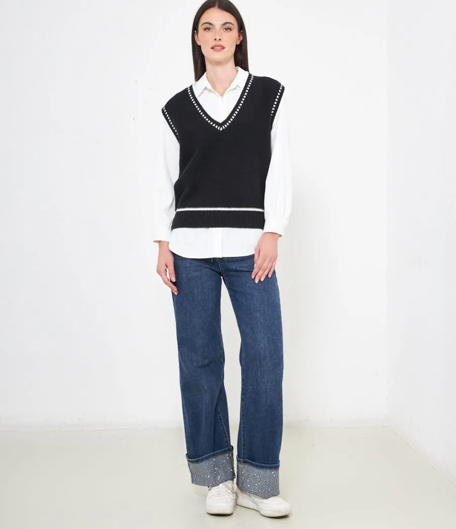 Zuiki Gilet scollo a V Best