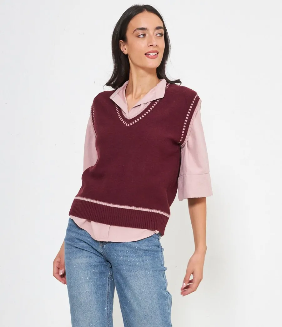 Zuiki Gilet scollo a V Best