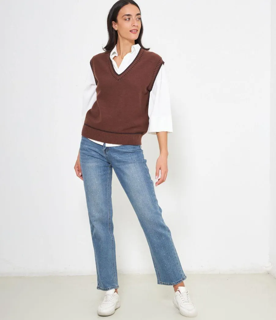 Zuiki Gilet scollo a V Best