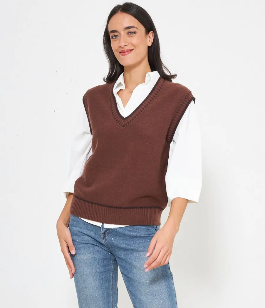 Zuiki Gilet scollo a V Best