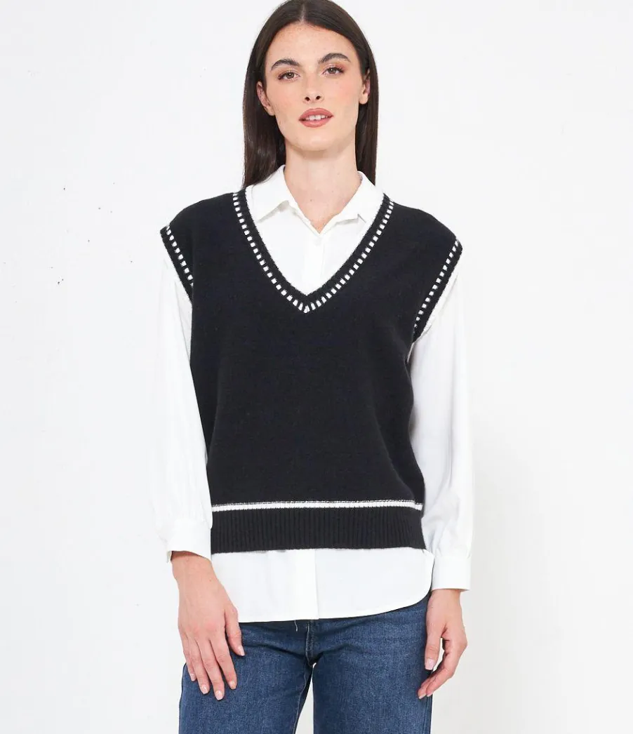 Zuiki Gilet scollo a V Best