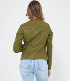Zuiki Giubbino effetto pelle Discount