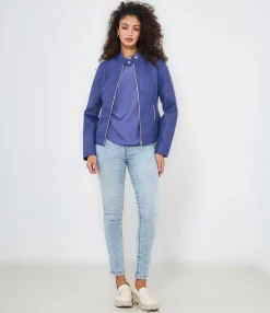 Zuiki Giubbino effetto pelle Discount
