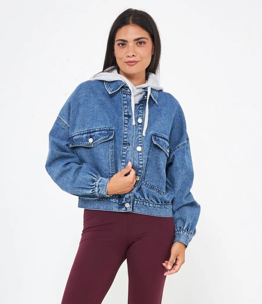 Zuiki Giubbino in denim