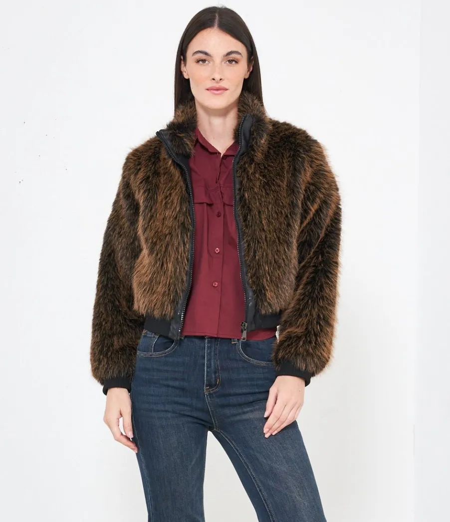 Zuiki Giubbino pelliccia Sale
