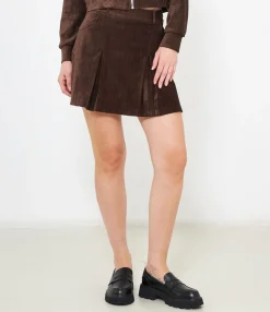 Zuiki Gonna effetto camoscio Hot