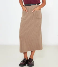 Zuiki Gonna midi in maglia Discount