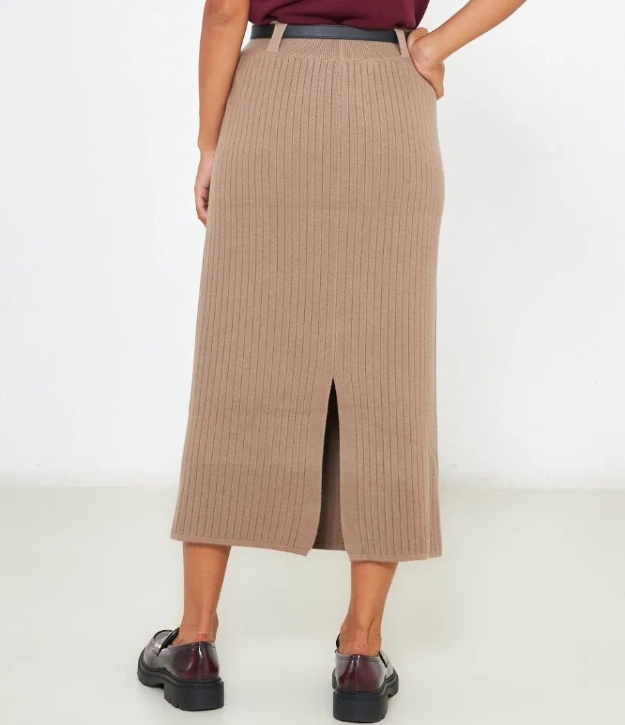 Zuiki Gonna midi in maglia Discount