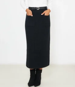 Zuiki Gonna midi in maglia Discount