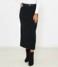 Zuiki Gonna midi in maglia Discount