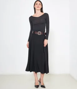Zuiki Gonna modello midi Discount