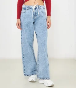 Zuiki Jeans con lacci Blue chiaro Outlet