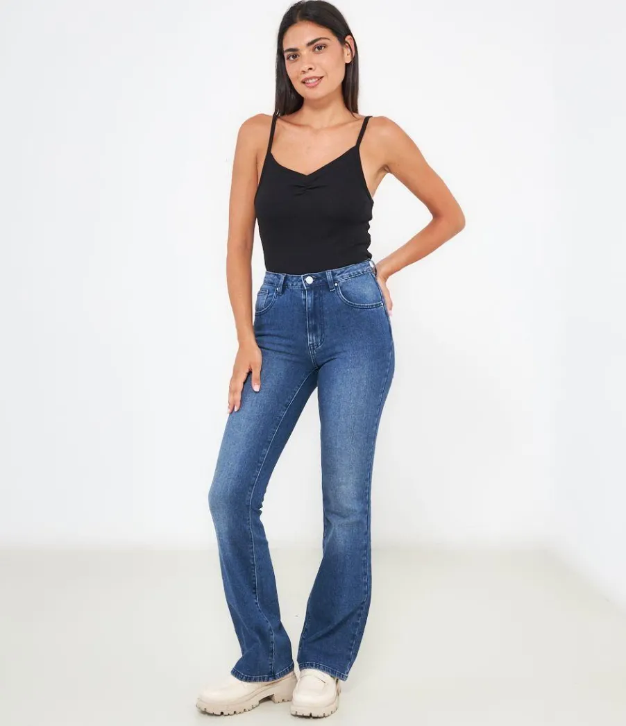 Zuiki Jeans modello flare Hot