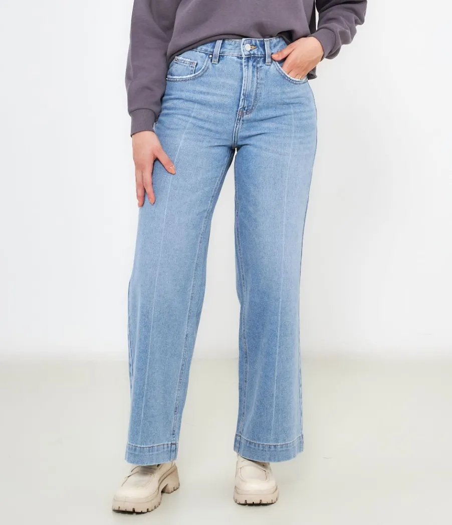 Zuiki Jeans palazzo Blue chiaro Sale