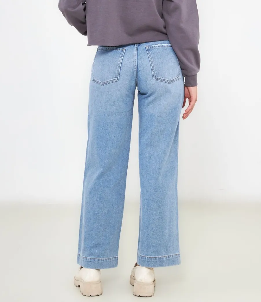 Zuiki Jeans palazzo Blue chiaro Sale