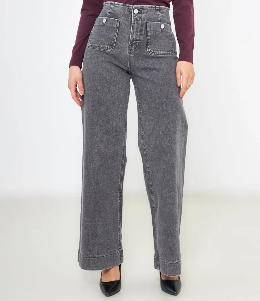 Zuiki Jeans palazzo Hot