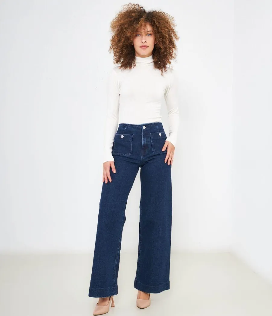 Zuiki Jeans palazzo Hot