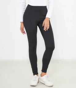 Zuiki Leggings con cuciture a vista Nero Clearance