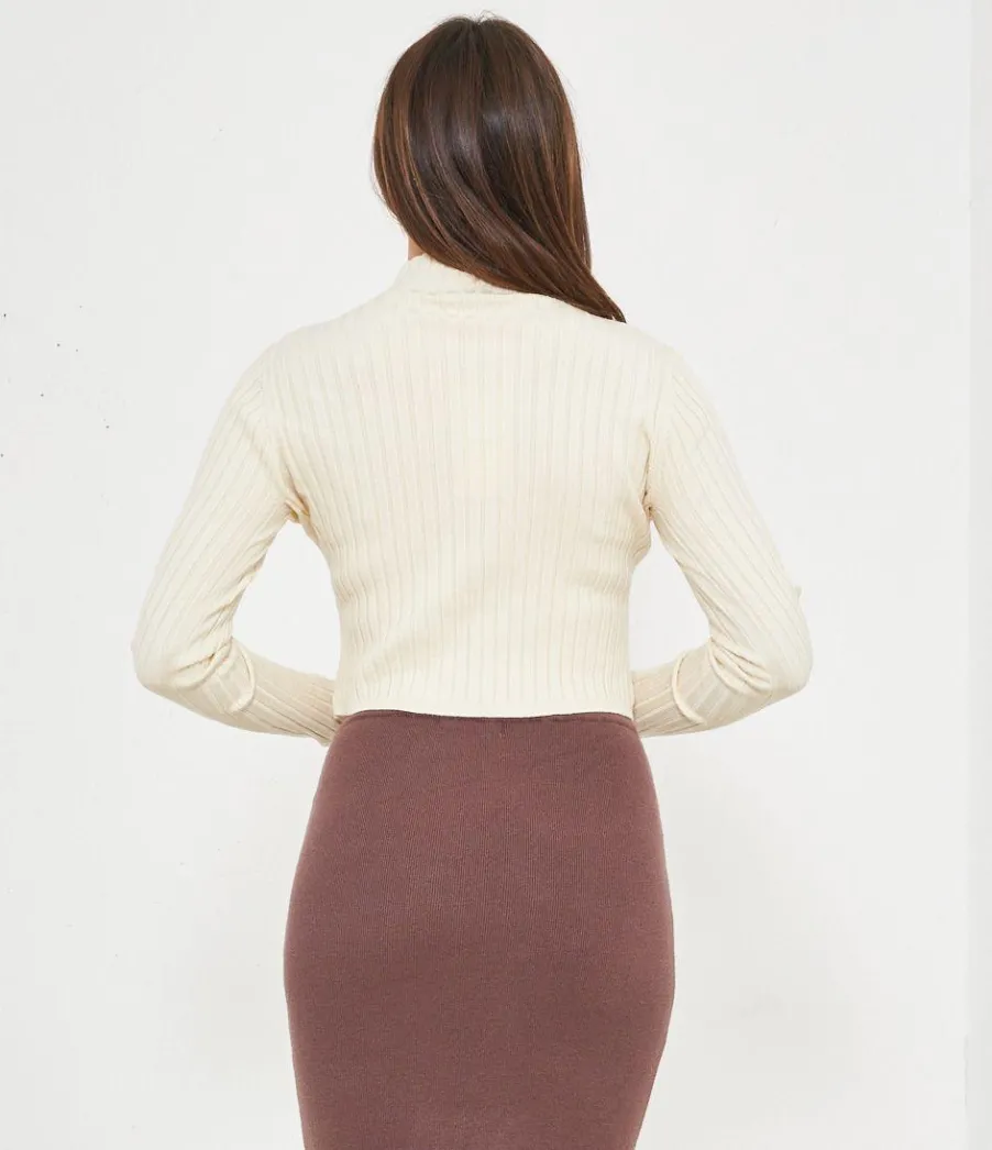 Zuiki Maglia a costine Clearance