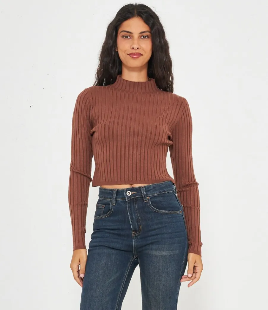 Zuiki Maglia a costine Clearance