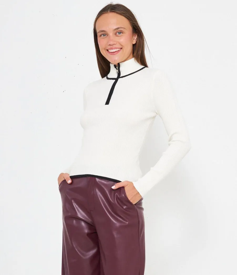 Zuiki Maglia a costine Discount