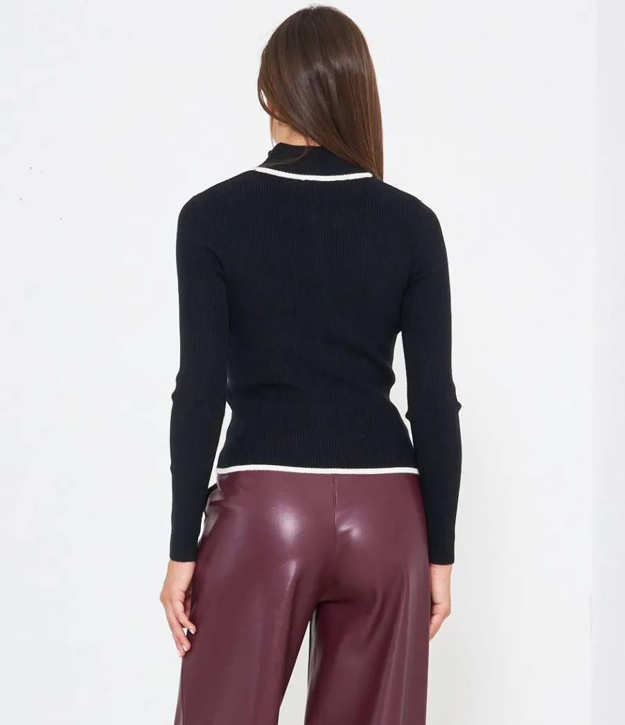Zuiki Maglia a costine Discount