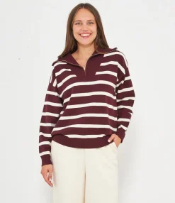 Zuiki Maglia a righe Outlet