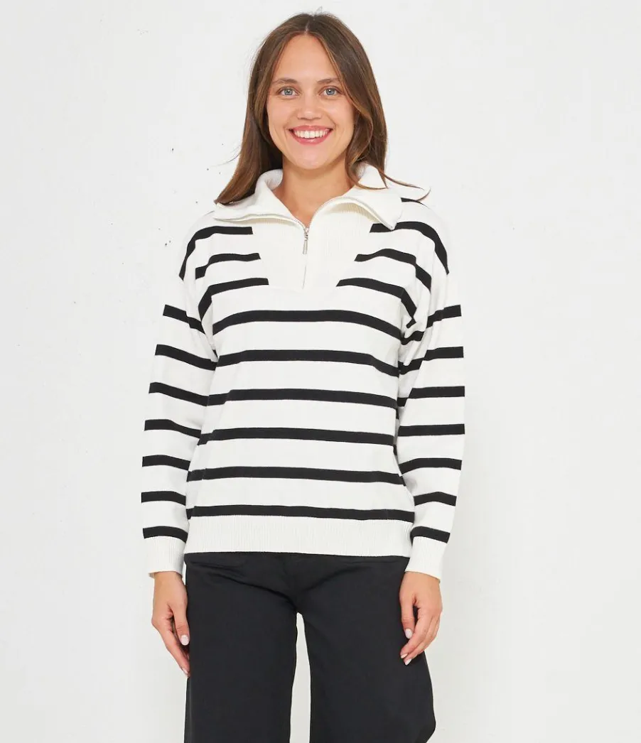 Zuiki Maglia a righe Outlet