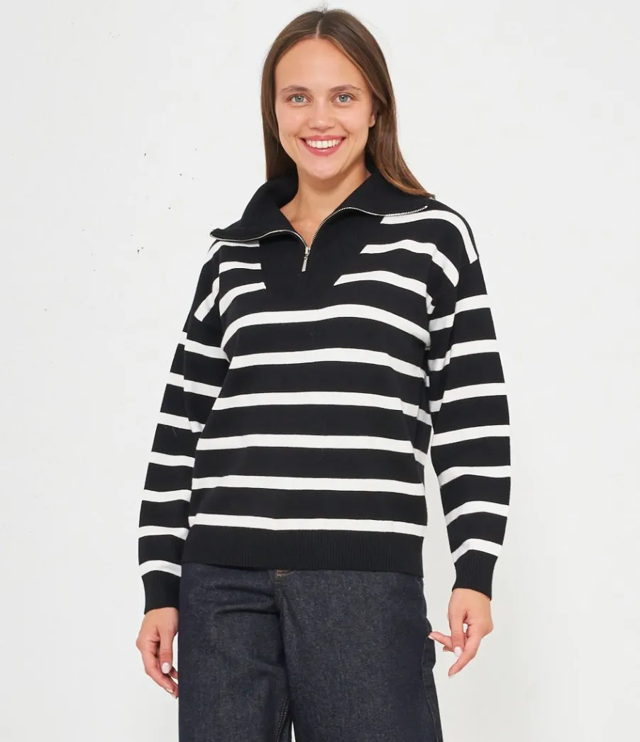 Zuiki Maglia a righe Outlet