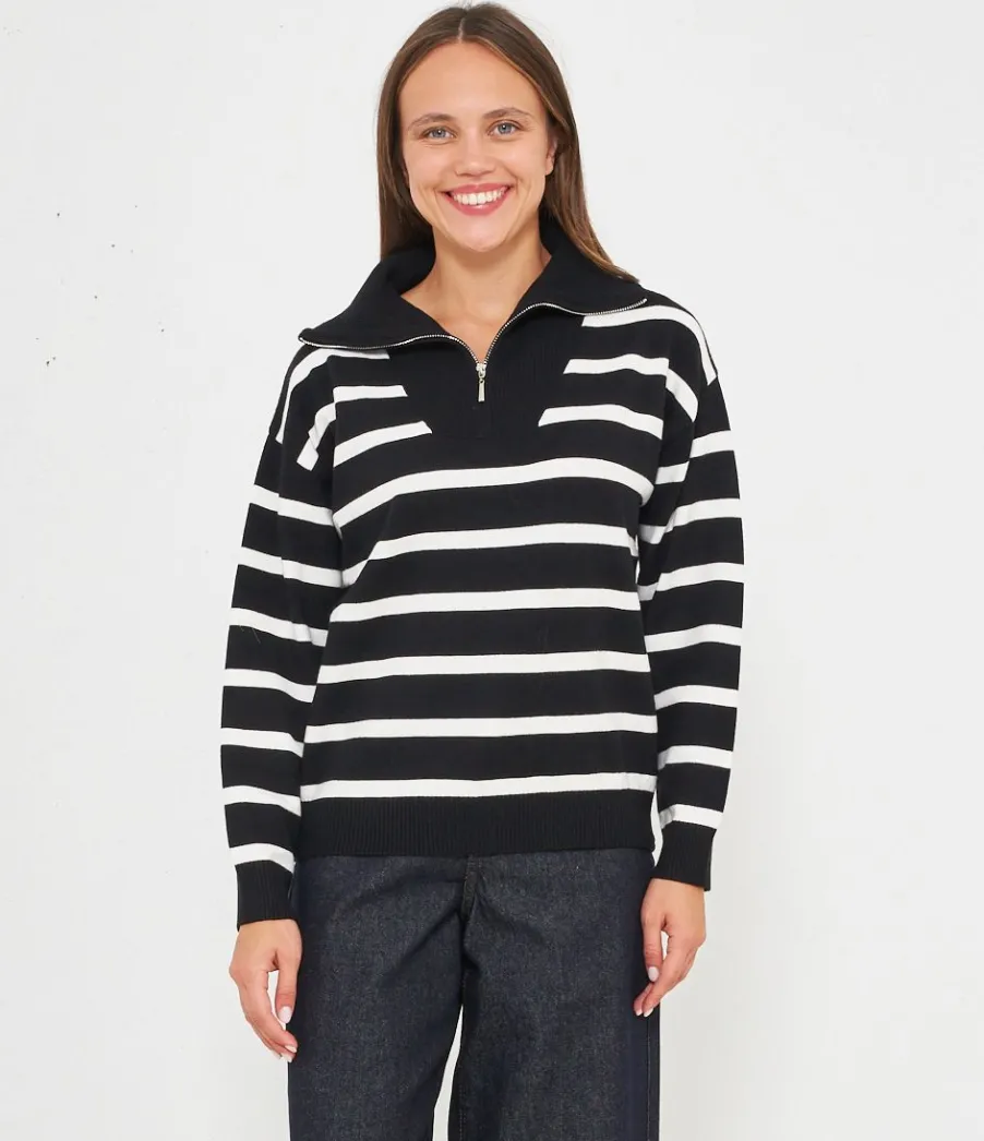 Zuiki Maglia a righe Outlet