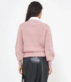 Zuiki Maglia con collo camicia
