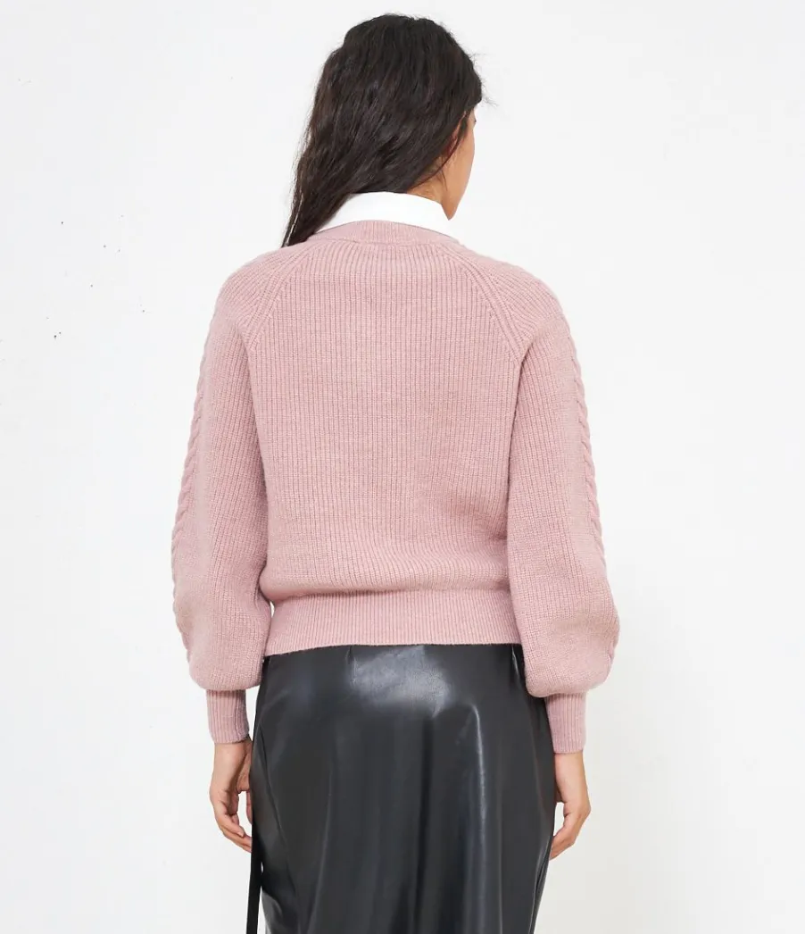 Zuiki Maglia con collo camicia