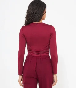Zuiki Maglia con drappeggio Online