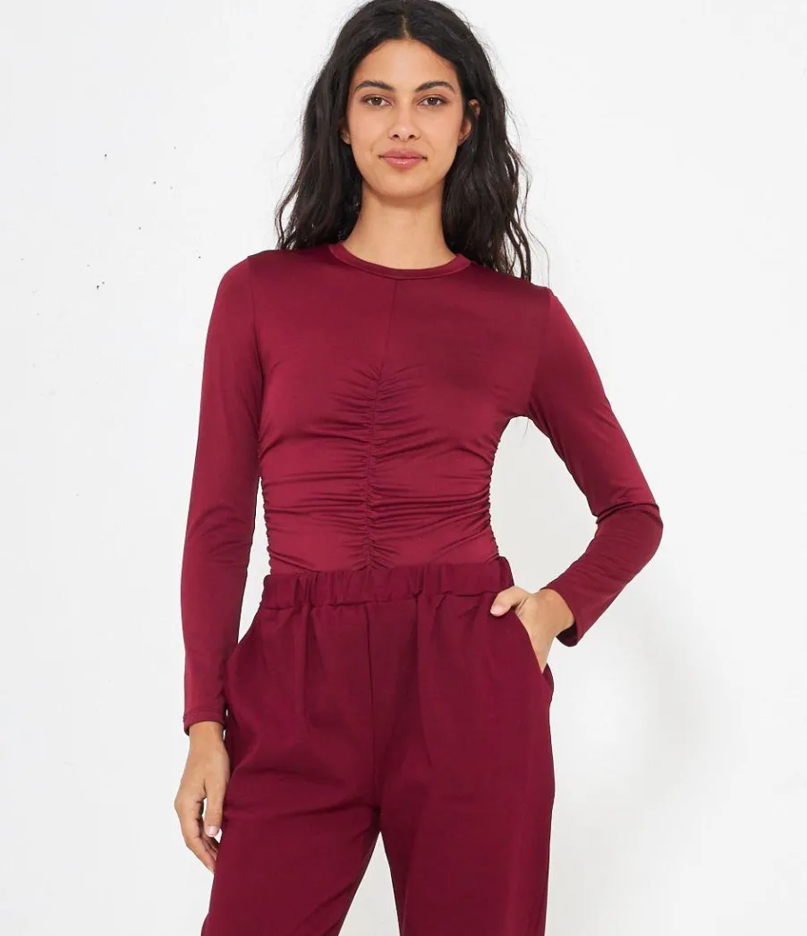 Zuiki Maglia con drappeggio Online