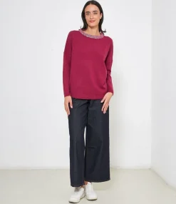 Zuiki Maglia con strass Hot