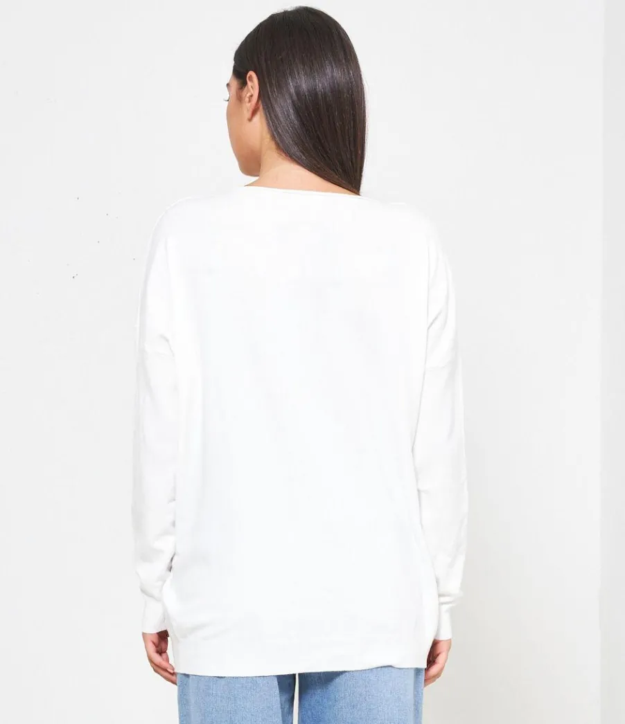Zuiki Maglia con strass New