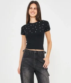 Zuiki Maglia con strass Best
