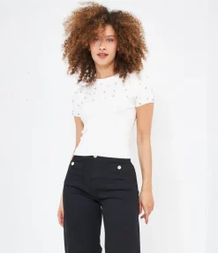 Zuiki Maglia con strass Best