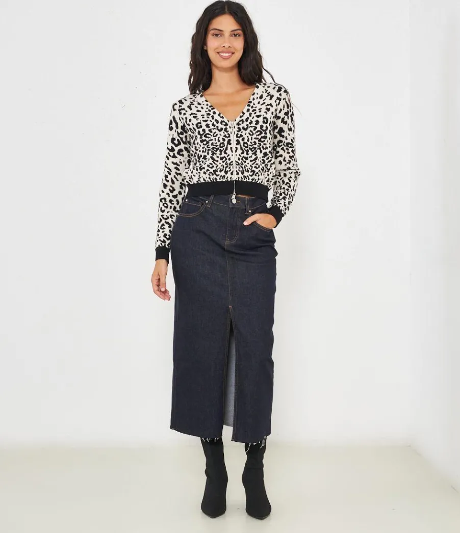Zuiki maglia con zip Hot