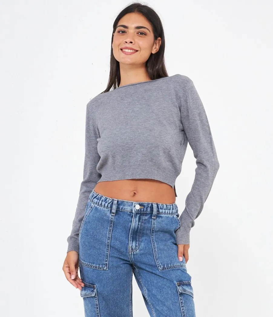 Zuiki Maglia crop Discount