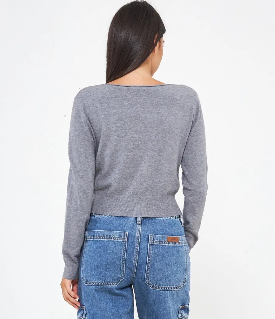 Zuiki Maglia crop Discount