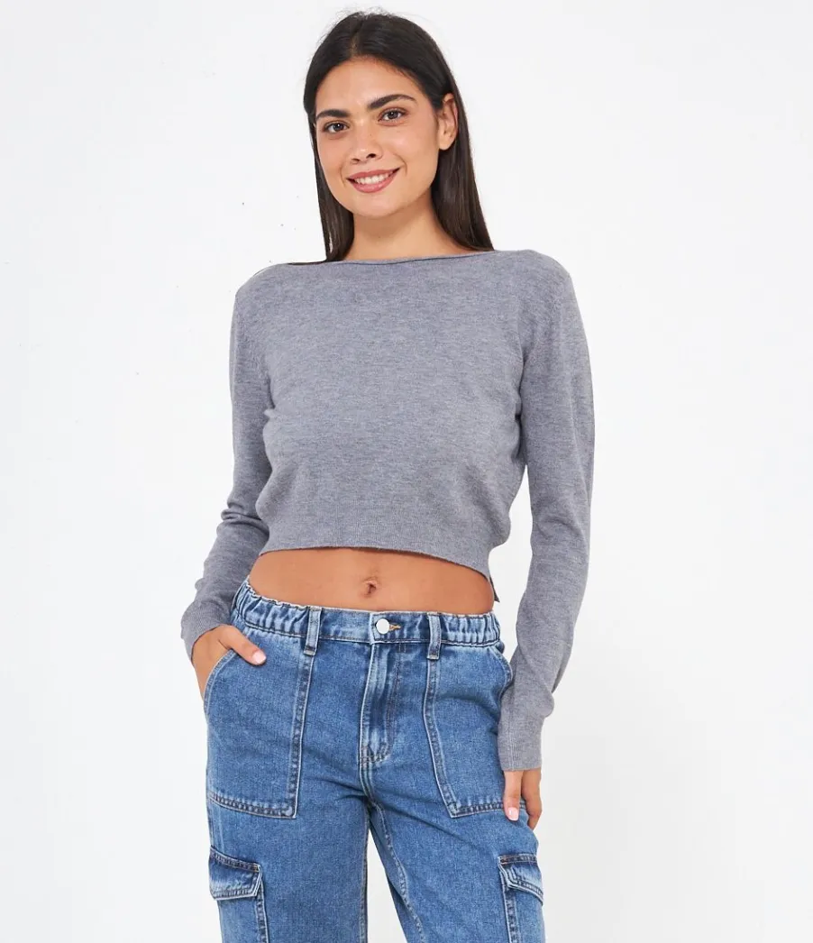 Zuiki Maglia crop Discount