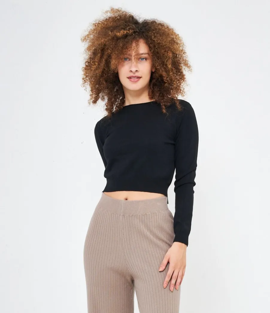 Zuiki Maglia crop Discount