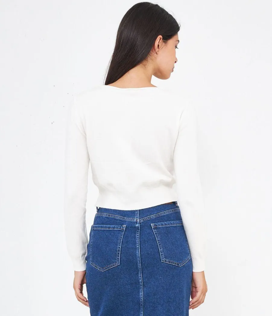 Zuiki Maglia crop Discount