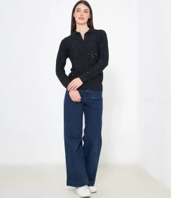 Zuiki Maglia micro paillettes New