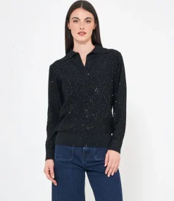 Zuiki Maglia micro paillettes New