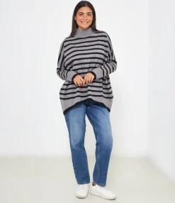 Zuiki Maglia over a righe Discount