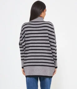 Zuiki Maglia over a righe Discount