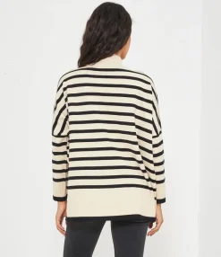 Zuiki Maglia over a righe Discount